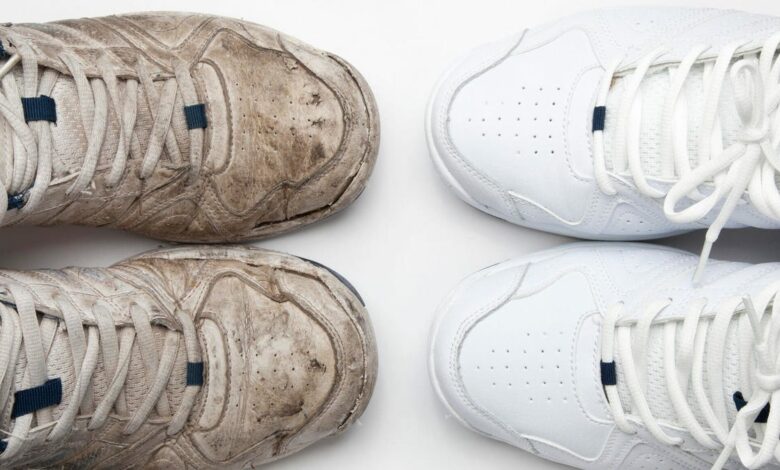 The easiest way to clean white sneakers so they look brand new