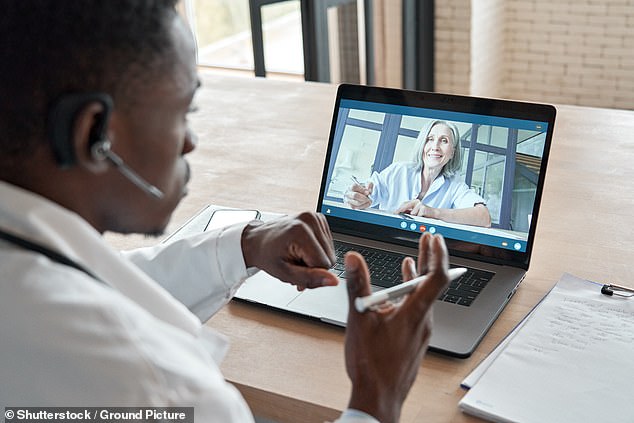 The number of virtual GP appointments has increased fivefold in a year and reached record highs, new data shows