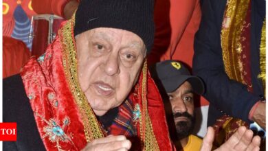 ‘The time has come…’: Farooq Abdullah’s message for Kashmiri Pandits | India News – Times of India