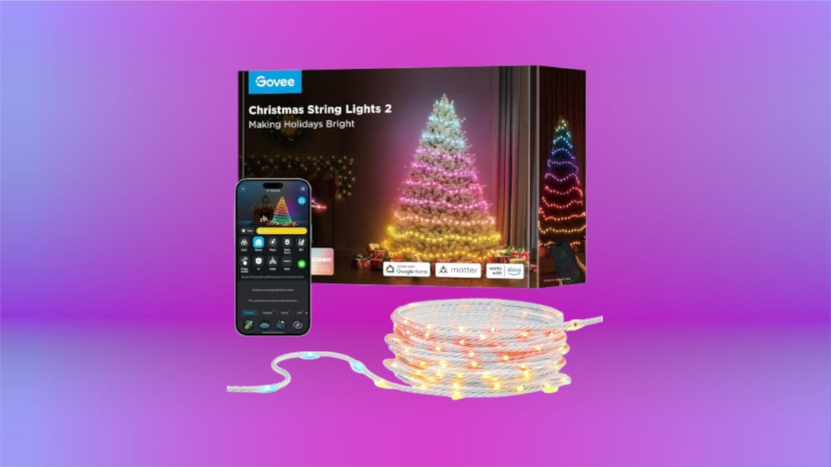 This early Prime Day deal gets you  off these Govee Christmas lights