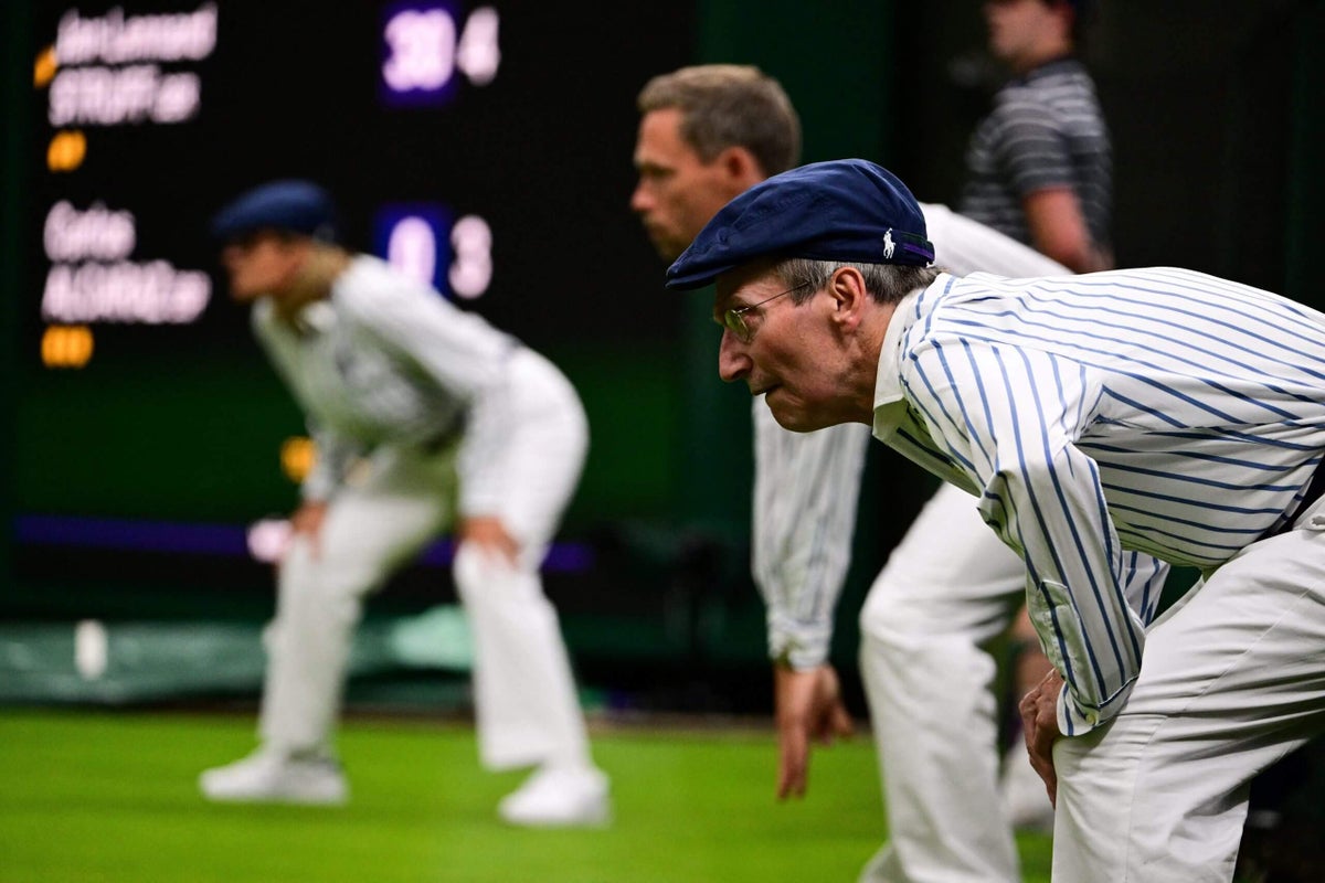 Wimbledon will replace line judges with electronic calling from 2025