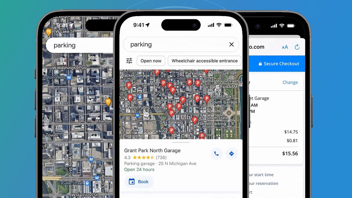 You can now reserve parking spaces in Google Maps, just like in Apple Maps