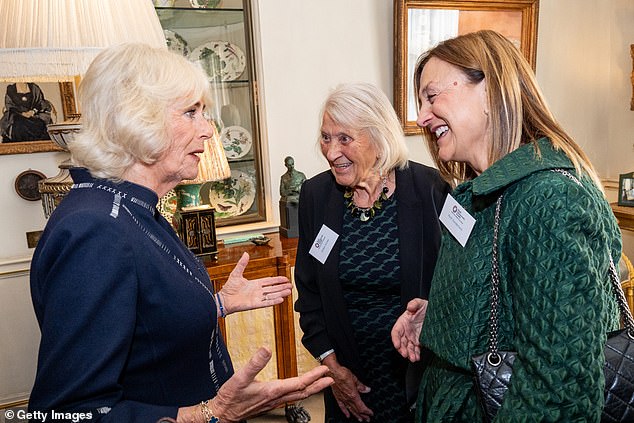 “You’ve put osteoporosis on the map,” the queen said. “Can I just beg you to continue?” Camilla’s tribute to MoS’s Ruth Sunderland as she (and her mother) attend the royal reception for bone disease campaigners