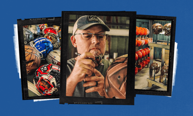 Meet Armando Villarreal, the man behind college football’s coolest helmets