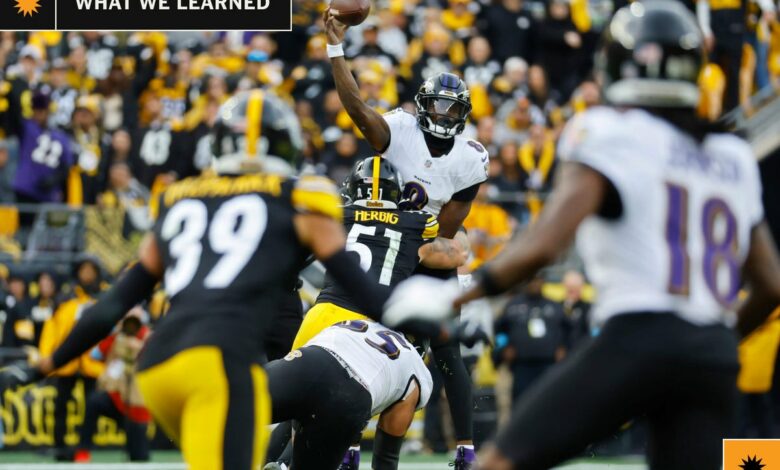 What we learned in NFL Week 11: Bills get gutsy, Steelers make a statement