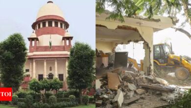 15-day notice, videography of demolition: Supreme Court issues guidelines on ‘bulldozer justice’ – Times of India