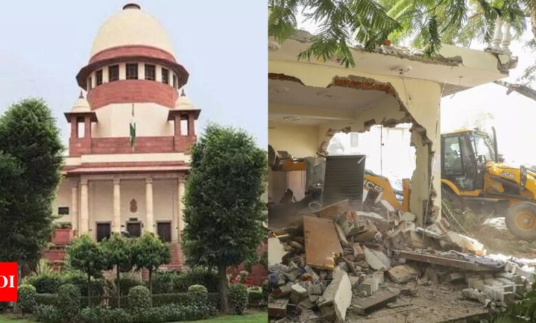 15-day notice, videography of demolition: Supreme Court issues guidelines on ‘bulldozer justice’ – Times of India