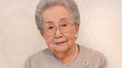 Princess Yuriko, the eldest member of the Japanese Imperial Family, dies at the age of 101