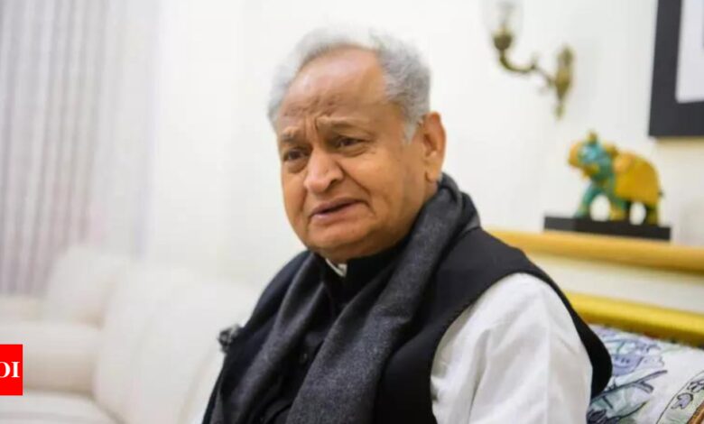 ’40 days in hotels’: Ashok Gehlot shares when BJP tried to topple Congress government in Rajasthan | India News – Times of India