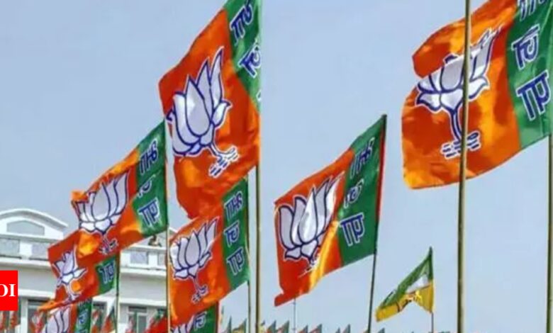 40 expelled by BJP for anti-party activities | India News – Times of India