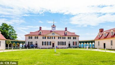 Home with the President: As America heads to the polls, George Washington’s home in Virginia is proving to be a vote winner