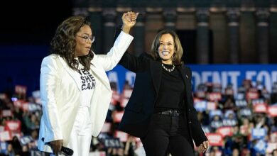 How Clooney, Oprah and Beyonce led the celebrity charge to back Kamala Harris but are silent now Donald Trump has smashed through with a resounding win