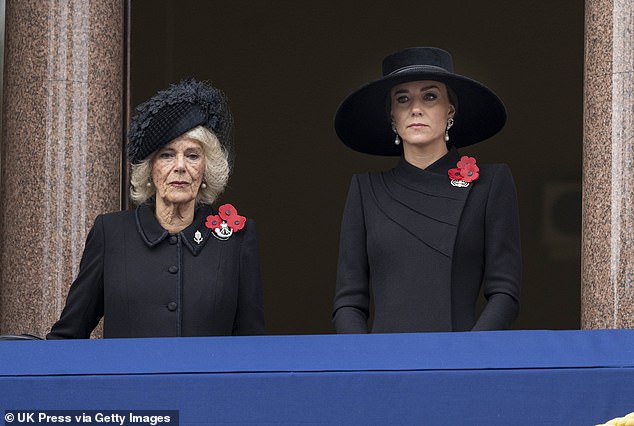 Queen Camilla, 77, will not attend Festival of Remembrance nor Cenotaph service as she continues to battle chest infection