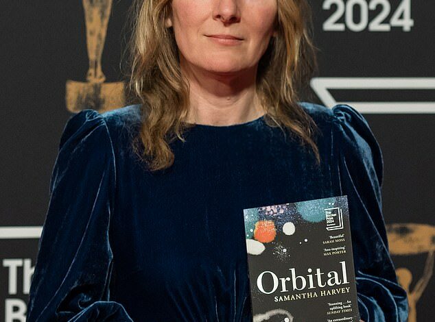 Samantha Harvey becomes the first woman to win the Booker Prize in five years with ‘Orbital’ as she joins celebrity hosts at the 2024 awards ceremony