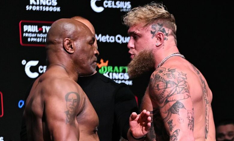 Jake Paul vs Mike Tyson LIVE: UK tee time, scorecard and round-by-round updates as YouTuber boxer Paul, 27, faces ‘Iron Mike’, 58, in controversial Netflix clash