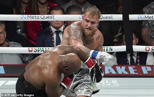 Mike Tyson’s sad end: Jake Paul, 27, reveals he has decided NOT to knock out the 58-year-old boxing legend – who he stopped punching and bowed to – as fans watch Netflix’s fight for ‘ elder abuse’ and calling it a ‘sad shame’