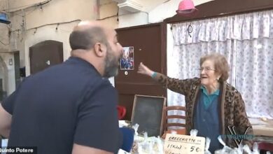 Legendary Italian grandmothers accused of adulterating their ‘homemade’ pasta and selling ‘delicacies’ from a packet – leading to a BRAWL on the streets