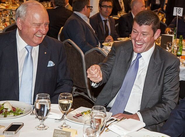 James Packer breaks his silence on the arrest of his close friend Alan Jones