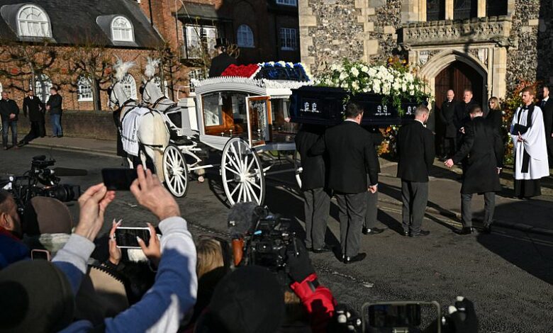 Liam Payne funeral latest updates: Celebrity mourners gather to pay their respects to One Direction star after his death aged 31