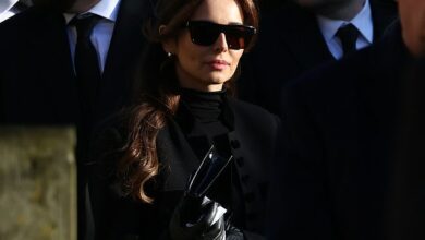 Cheryl says final farewell to Liam Payne: Singer attends private church service for her ex along with Harry Styles, his One Direction bandmates and a host of stars