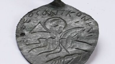 An ancient amulet depicting a biblical demon slayer confirms the missing text from the Holy Book