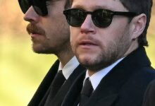 One Direction reunites for first time in nine years at Liam Payne’s funeral: Ex-bandmates come together to say farewells after Zayn Malik left world tour over ‘stress’ in 2015