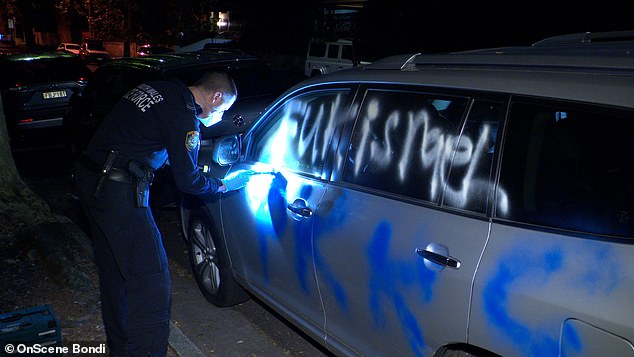 Cars set on fire in Wellington St in Woollahra in shocking anti-Semitic attack