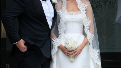 Pilates queen Bernadette Fahey marries fiancé Jordan Sukkar in luxurious star-studded wedding in Sydney’s Bellevue Hill with guests including Jade Yarbrough and Jasmine and Karl Stefanovic