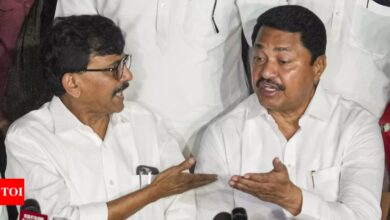 A break in MVA? It’s Sanjay Raut vs Nana Patole over CM face in Maharashtra | India News – Times of India