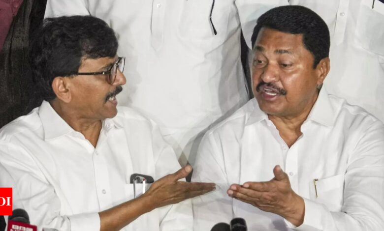 A break in MVA? It’s Sanjay Raut vs Nana Patole over CM face in Maharashtra | India News – Times of India