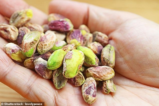 A feast for the eyes… Eating pistachios every day can help you maintain your eyesight in old age, research shows