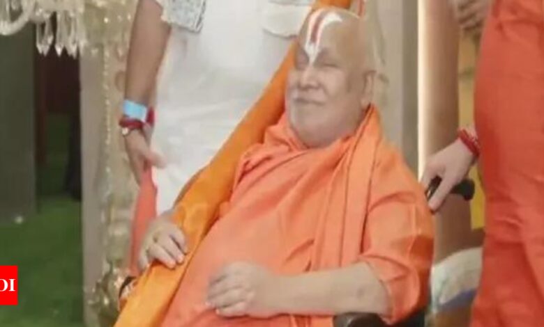 ‘A suit with boots should not do politics’: Jagadguru Rambhadracharya on Kharge’s ‘gerua’ dress comment against UP CM Yogi Adityanath | India News – Times of India