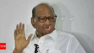 Adani organized lectures in 2019, but he was not part of them: Sharad Pawar | India News – Times of India