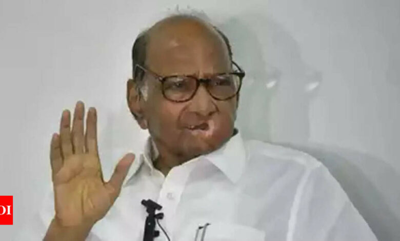 Adani organized lectures in 2019, but he was not part of them: Sharad Pawar | India News – Times of India