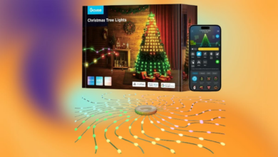 Add some extra spice to your Christmas tree this season with smart lighting