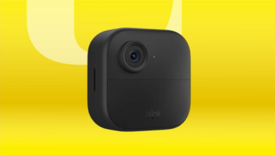 Always keep an eye on your home with a Blink Outdoor Cam for 60% off