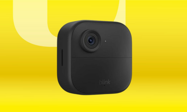 Always keep an eye on your home with a Blink Outdoor Cam for 60% off