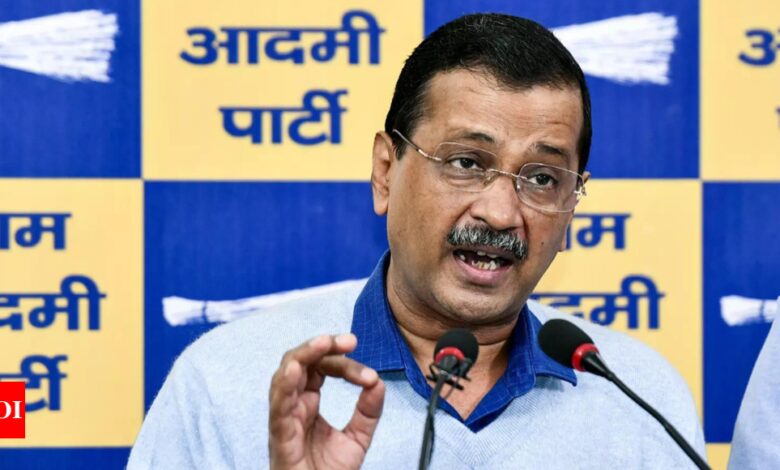 ‘Amit Shah has turned Delhi into a gangster and extortion capital’: Arvind Kejriwal | India News – Times of India