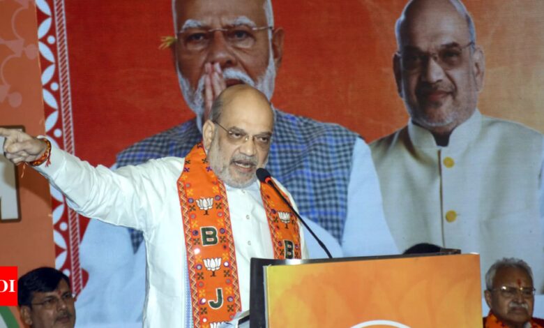 Amit Shah joins NDA group to chalk out plans for Maharashtra and Jharkhand polls – Times of India