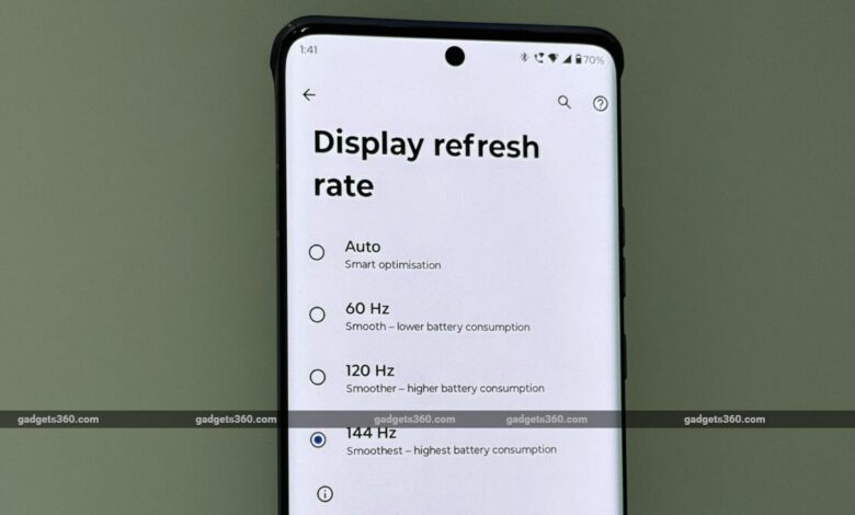 Android 15 brings support for true adaptive refresh rate