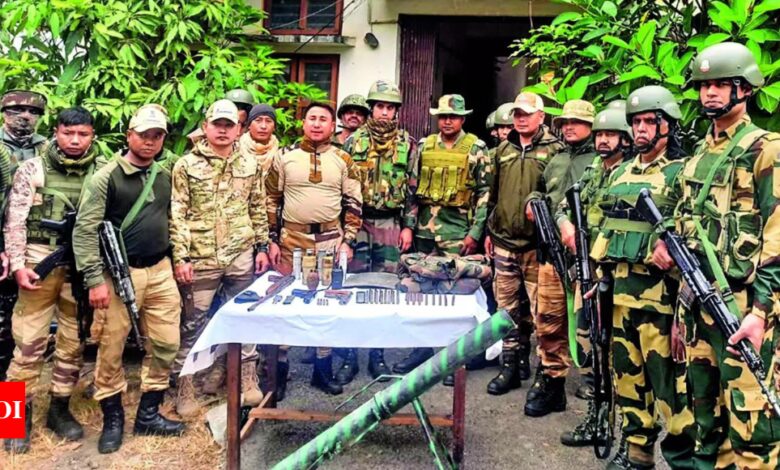 Armed forces kill ten ‘militants’ in retaliatory fire in Manipur | India News – Times of India