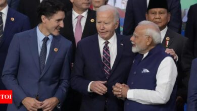 At the G20 summit, Prime Minister Modi and Justin Trudeau are in the same frame; see photo | India News – Times of India