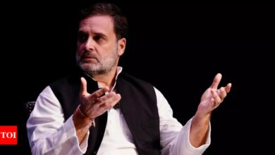 BJP, RSS erode core values ​​of statute: Rahul Gandhi | India News – Times of India