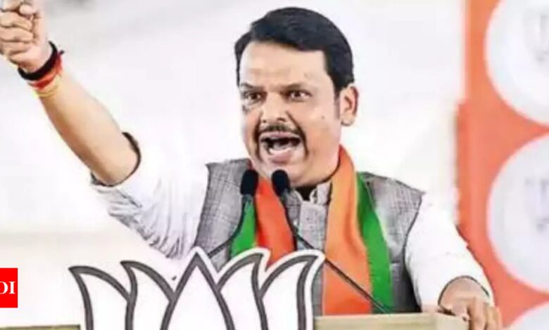 BJP firm on Devendra Fadnavis as Maharashtra CM despite Eknath Shinde’s opposition | India News – Times of India