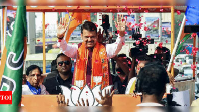 BJP is ‘Maha’ winner: Saffron party poised for best ever performance in Maharashtra | India News – Times of India