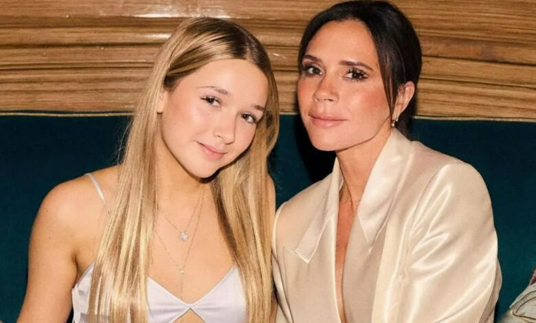 Binnen het vijfpuntenplan van Victoria Beckham om van Harper, 13, Posh 2.0 te maken