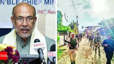 Biren Singh’s promise to crack down on ‘militants’ fails to stem the turmoil | India News – Times of India