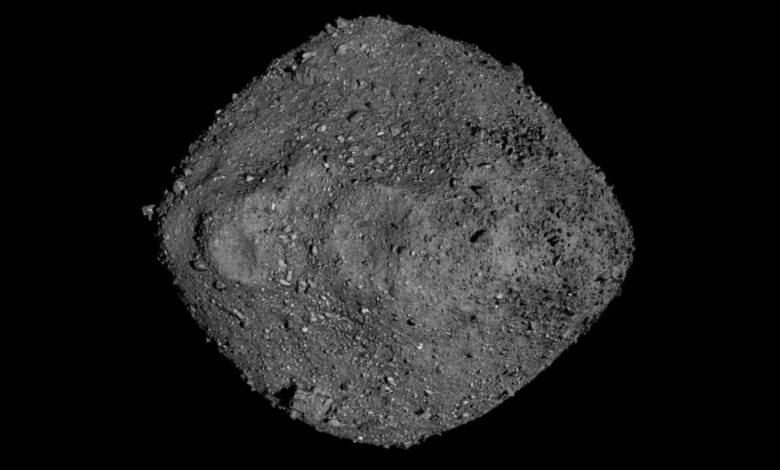 Can asteroid Bennu help us understand dark matter?