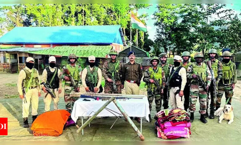 Center reintroduces AFSPA in six ‘volatile’ Manipur areas | India News – Times of India