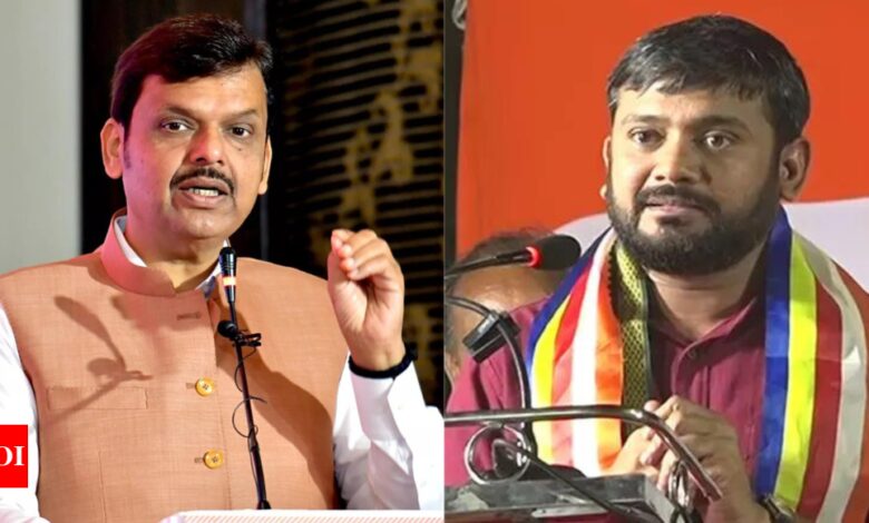 ‘Congress troll army attacked my wife’: Devendra Fadnavis responds to Kanhaiya Kumar’s ‘Insta reels’ comment | India News – Times of India